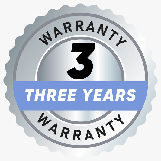 3-Year Warranty
